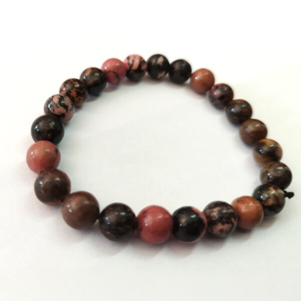 Bracelet Rhodonite Ø 8 mm