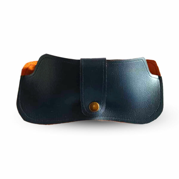 Etui à lunettes en cuir Valentino