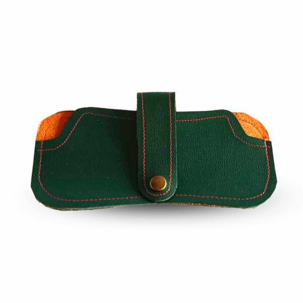 Etui à lunettes en cuir Valentino