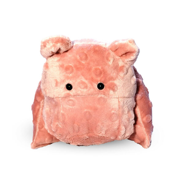 Hippo-doudou  petit modèle rose