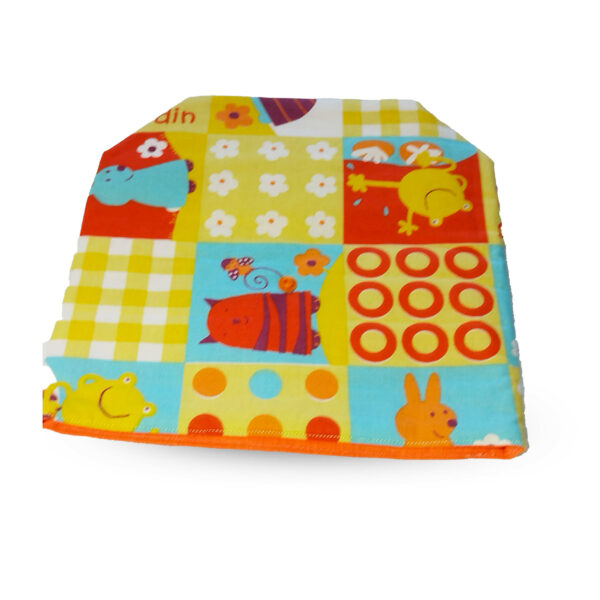 Pochon motif jaune + animaux
