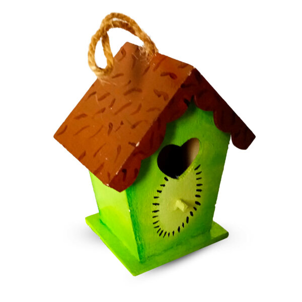Cabane à oiseaux décorative