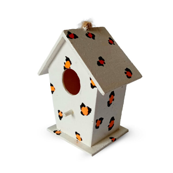 Cabane à oiseaux décorative