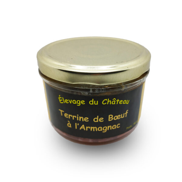 Terrine de boeuf à l'Armagnac 180g