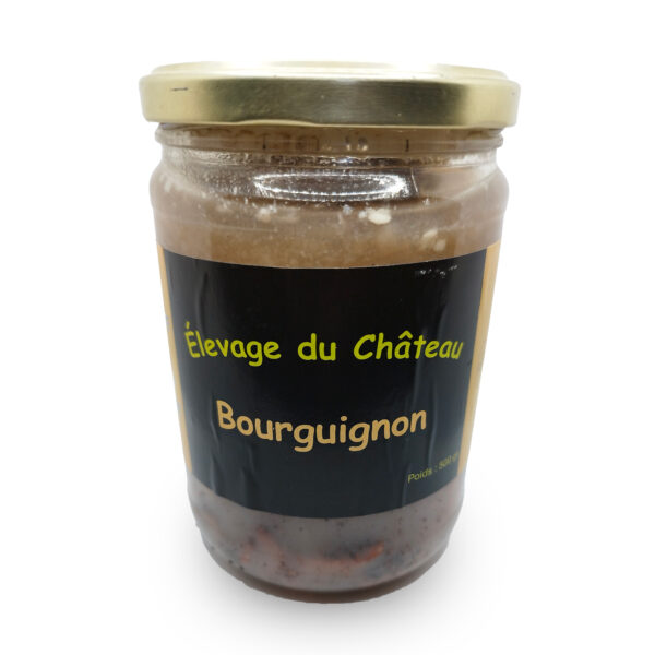 Bourguignon de boeuf 500g