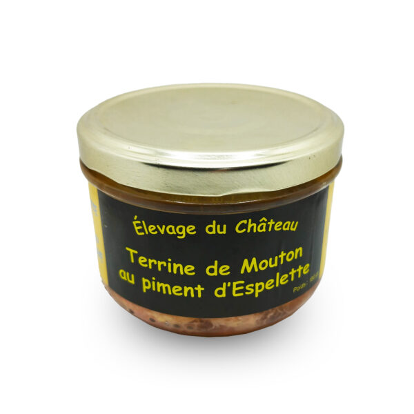 Terrine de mouton espelette 180g