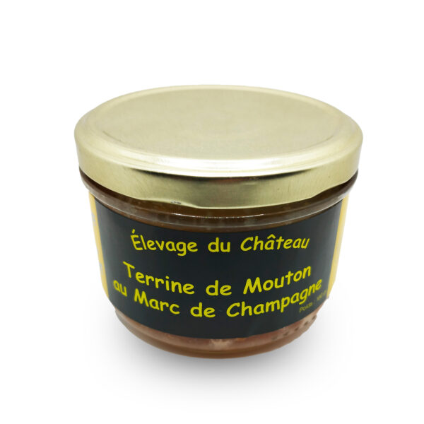 Terrine de mouton au marc de Champagne 180g