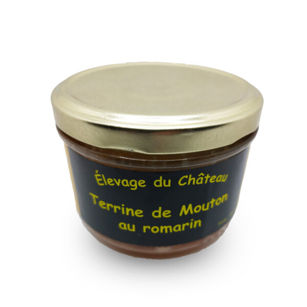 Terrine de mouton au Romarin 180g