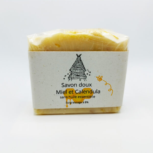 Savon miel et calendula 120g