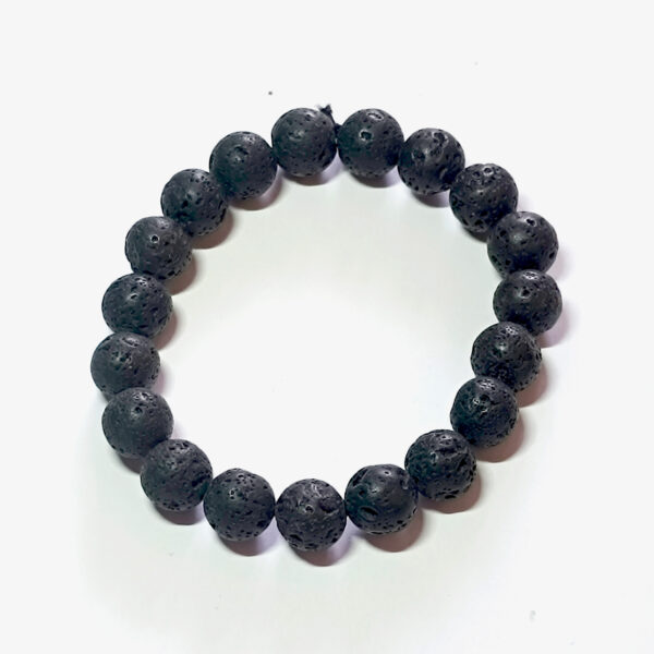 Bracelet pierre de lave Ø 8 mm